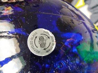Cobalt Blue glass - 5