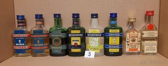 sberatelsky alkohol, minilahvičky s alkoholem 1-10 - 5
