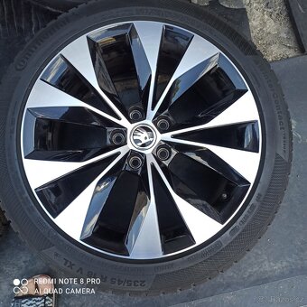 Orig.alu disky ŠKODA SUPERB 3 18" - 5