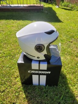 Helma Cassida reflex - Bílá velikost S - 5