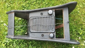 Použitý dobový středový panel na rádio - Škoda 110R erko - 5