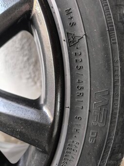 ALU 17 5x112 origo VW grafit + pneu Nokian - 5