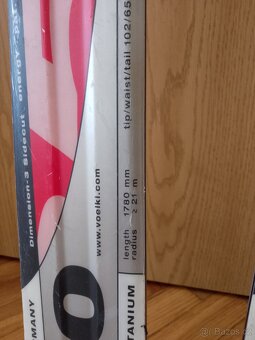 Lyže Volkl P50 GS Racing 178 cm + Marker m10 - 5