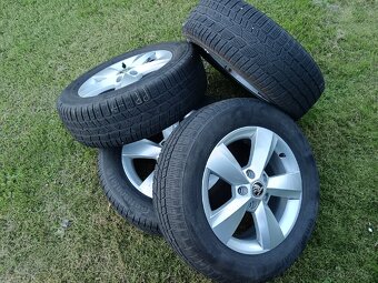 Alu + pneu škoda Karoq r16 215/60 ateca - 5