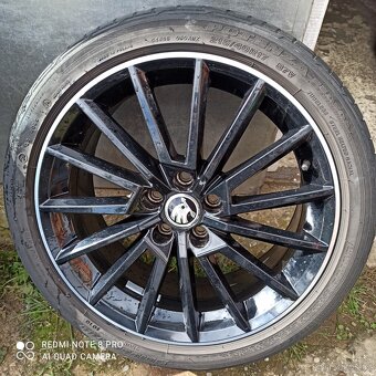 Orig.alu disky ŠKODA RAPID,FABIA 17" - 5