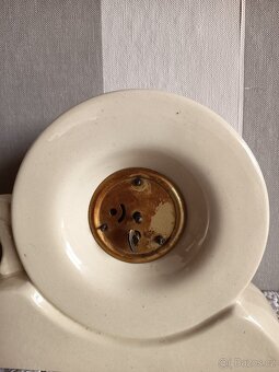 Starožitné porcelánové hodiny - 5