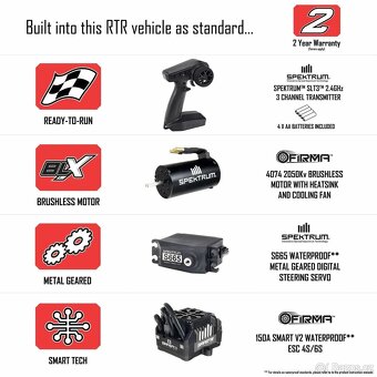 Arrma Big Rock 6S BLX 1:7 4WD RTR - NOVÉ - 5