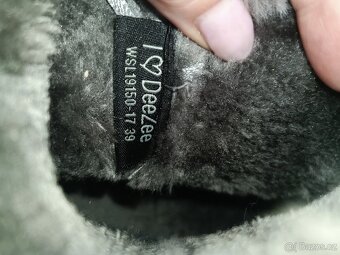 Zimní boty sněhule válenky DeeZee vel. 39 - 5