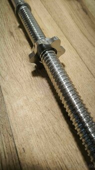 Tréninková lavice+vzpěračská tyč+závaží - 5