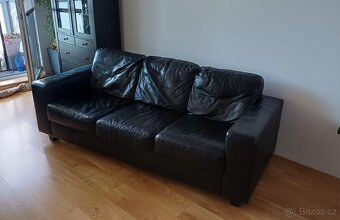 Kožená sedačka skogaby ikea - 5