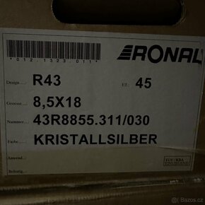 Alu RONAL 5x120 18” NOVE - 5