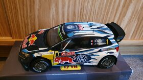 Volkswagen vw polo wrc phase2 Ogier 1:18 rally - 5
