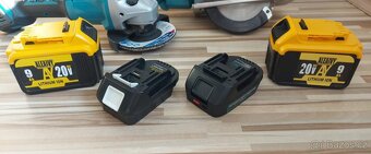 Redukce-Adaptér Aku Milwaukee/DeWALT,pro nářadí MAKITA 18V. - 5
