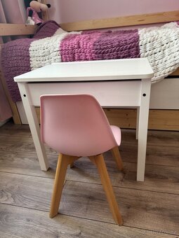 Detsky stolek Sundvik (Ikea) + zidle Moebelix - 5