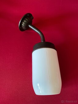 lampa starožitná litinová nástěnná lampa světlo lustr - 5