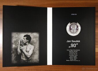 Stříbrný groš - JAN SAUDEK - 90 let - 5