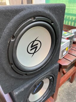 Subwoofer Crunch-Lightning Zesilovač Toxic + Kabeláž - 5
