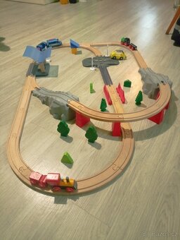 Dřevěná vláčkodráha 5,5 m - 5