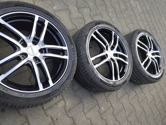 ALU kola 5x100 r17 + pneu - 5