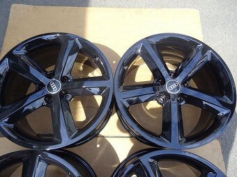 Alu disky černé origo Audi, 18", 5x112, ET 29, šíře 8,5J - 5