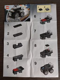 Lego racers 8658 - Big Bling wheelie - 5
