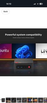 Mini PC Desktop Computers P3,AMD Ryzen 9 6900HX - 5