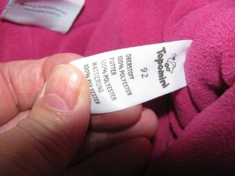 Krásné vínové kárované oteplováky TOPOMINI vel.92 - 5