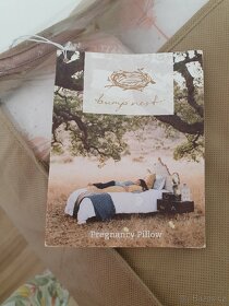 Těhotenský polštář velký (bump nest) /kojící polštář - 5