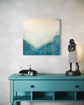 Abstraktní obraz - KRA 60x60cm - 5