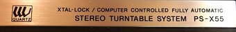 ŠPIČKOVÝ GRAMOFON SONY PS-X 55 (1980) PŘÍMÝ NÁHON ,QUARTZ - 5