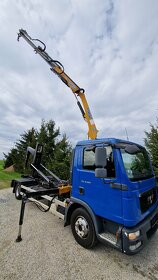 Man Tgl 12.250/KONTEJNER+HYDRAULICKÁ RUKA EFFER/KLIMA,MĚCHY - 5