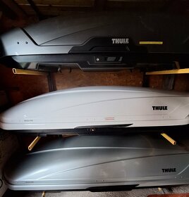 Střešní box Thule + tyče - 5