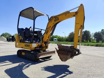 Minibágr JCB 8015, váha 1620kg, 2 lopaty. - 5