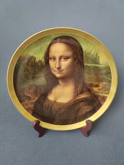 Sběratelsky talíř podle Leonardo Da Vinci "Mona Lisa" - 5