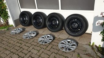Orig. kola Hyundai 5x114,3, letní pneu 205/60R16 - 5
