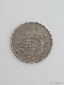 Prodám minci 5 Kčs 1938 - 5