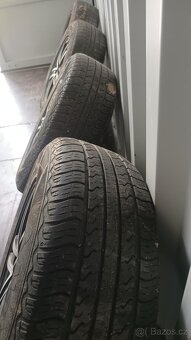 Alu kola HRS s pneu na dojetí letní 205/70 R15 H SUV - 5