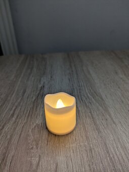 Svatební dekorace - běhouny, deky, vázičky, led svíčky,... - 5