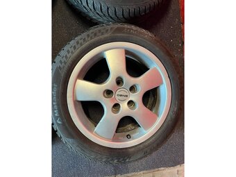 ALU disky ENZO 5x100 R15 6,5Jx15H2 ET 35 se zimními pneu 195 - 5
