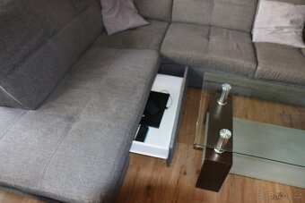 Sedací souprava a konferenční stolek - 5