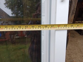 Balkonové dvoukřídlé dveře a okno - 5