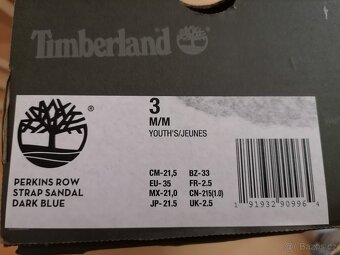 Dětské sandály Timberland - vel. 35 - NOVÉ - 5