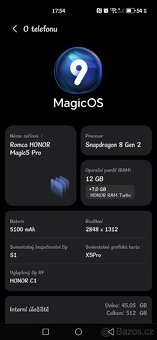 Honor Magic 5 Pro Meadow Green 12/512GB v záruce - 5