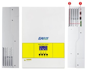 Fotovoltaický střídač, invertor MPPT 48V - 5.6KW - 5