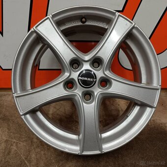 Alu kola Borbet 6Jx16 , R16 , 5x112 , ET43, TOP - 5
