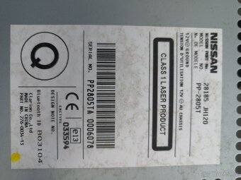original radio nissan xtrail - 5