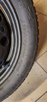 Kompletní kola 6Jx15 et43 5x100 Seat 195/50/15 zimní - 5
