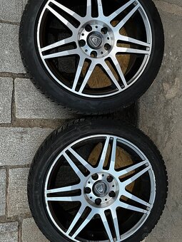 Alu kola 215/45 r17 + zimní gumy - 5
