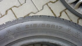 Zimni Dunlop 215/55 R17 - 5
