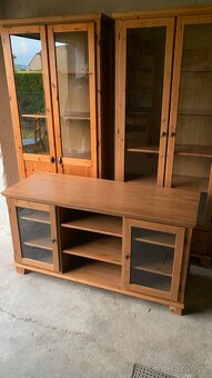 Ikea tv komoda masiv - Markor Leksvik Hemnes antik - 5